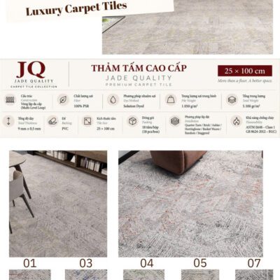 Thảm Tấm Cao Cấp JQ